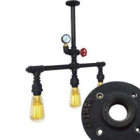 Avize Üçlü Gotik Tarz Su Borusu Karbon Çelik Döküm Flanş Stop Vana Manometreli Avize Üçlü Gotik Tarz Su Borusu Karbon Çelik Döküm Flanş Stop Vana Manometreli