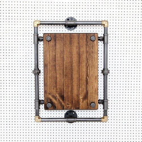 Vintage Retro Tarz Ayna Metal Boru Vintage Retro Tarz Ayna Metal Boru