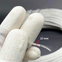 Neon Led Tabela Görünmez Hayalet Kablo Şeffaf Yuvarlak 2x0.22 Çok Telli Kalaylı Bakır 100 mt Neon Led Tabela Görünmez Hayalet Kablo Şeffaf Yuvarlak 2x0.22 Çok Telli Kalaylı Bakır 100 mt