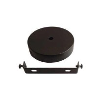 Rozans Mat Siyah Metal Tavan ve Duvar Aparatı Avize Aplik İçin 10cm Rozans Mat Siyah Metal Tavan ve Duvar Aparatı Avize Aplik İçin 10cm