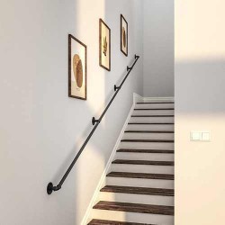 Rustik Merdiven Tutamak Retro Tarz 250 cm